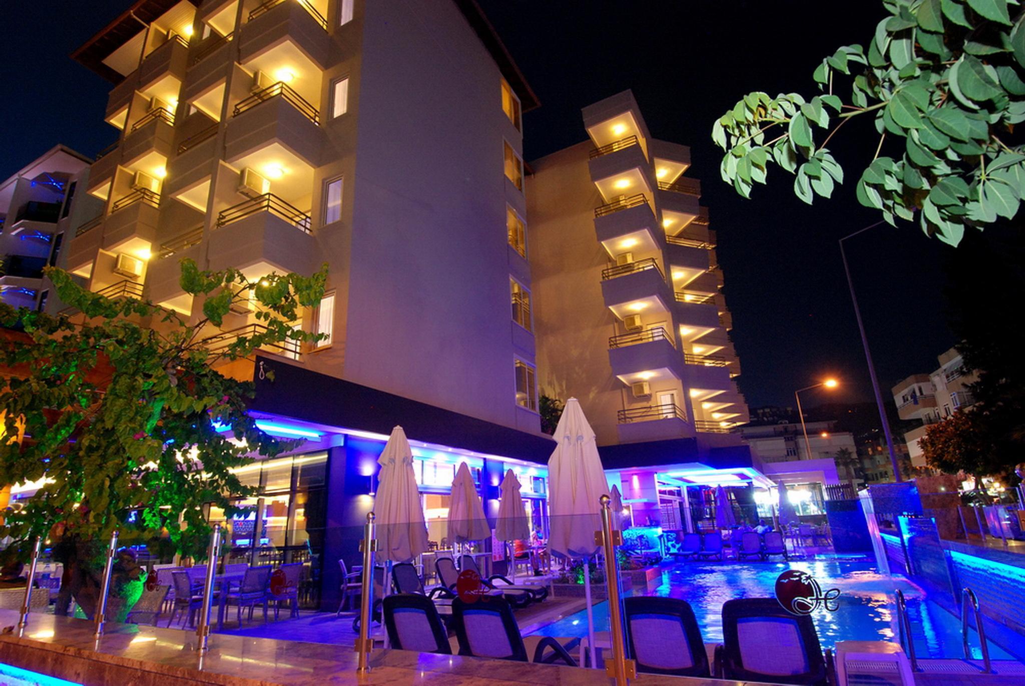 Hatipoglu Beach Hotel Alanya Bagian luar foto
