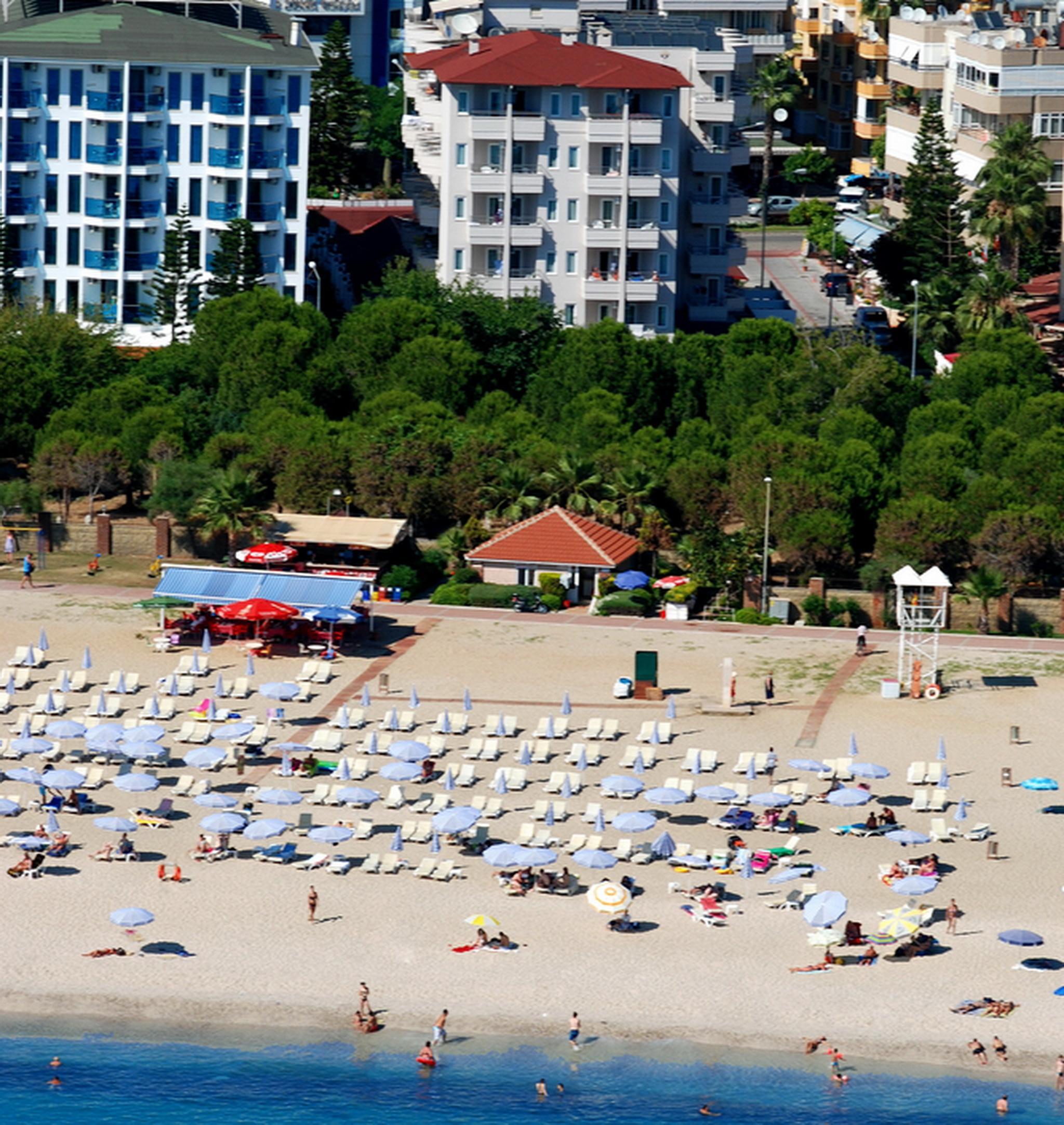Hatipoglu Beach Hotel Alanya Bagian luar foto