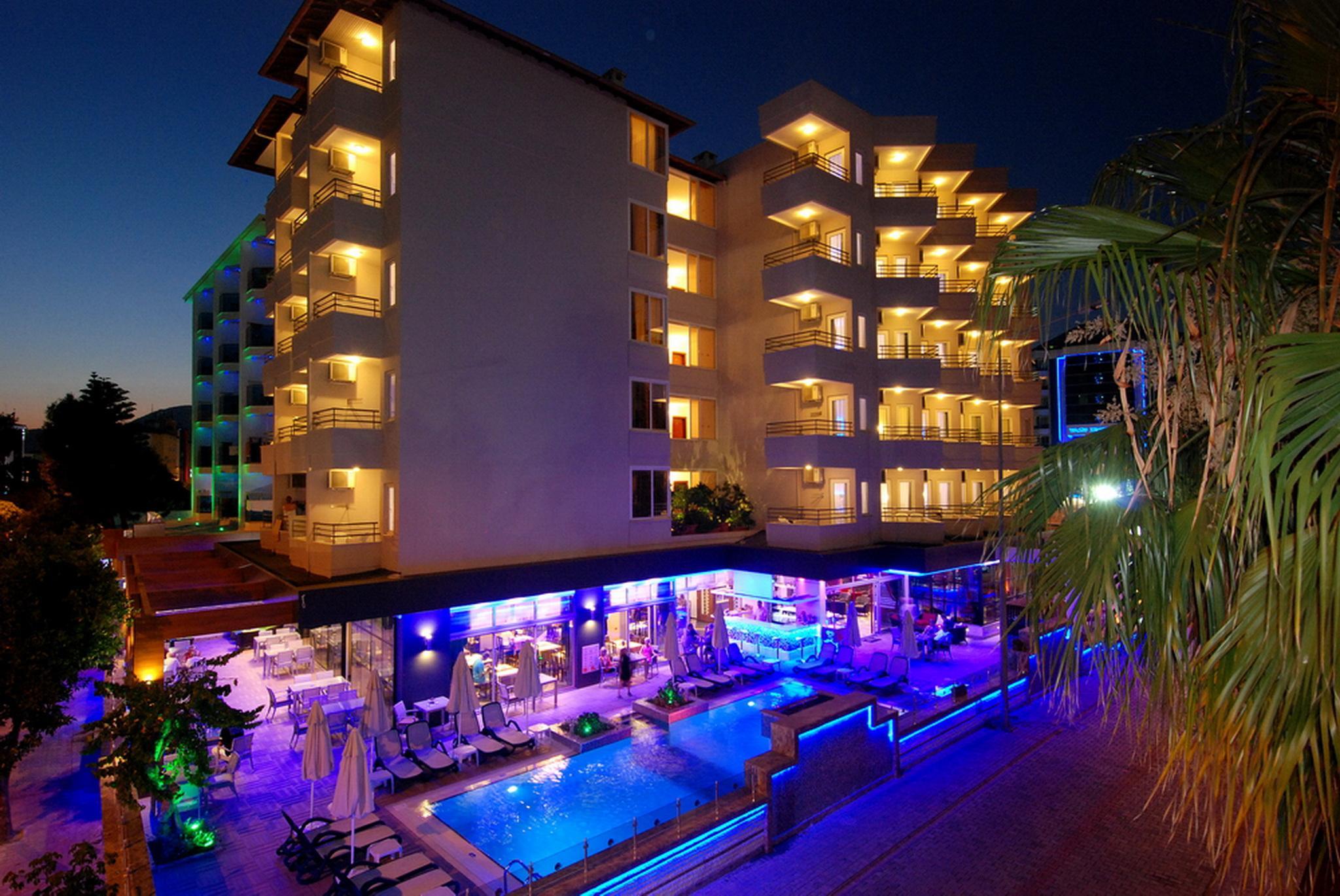 Hatipoglu Beach Hotel Alanya Bagian luar foto
