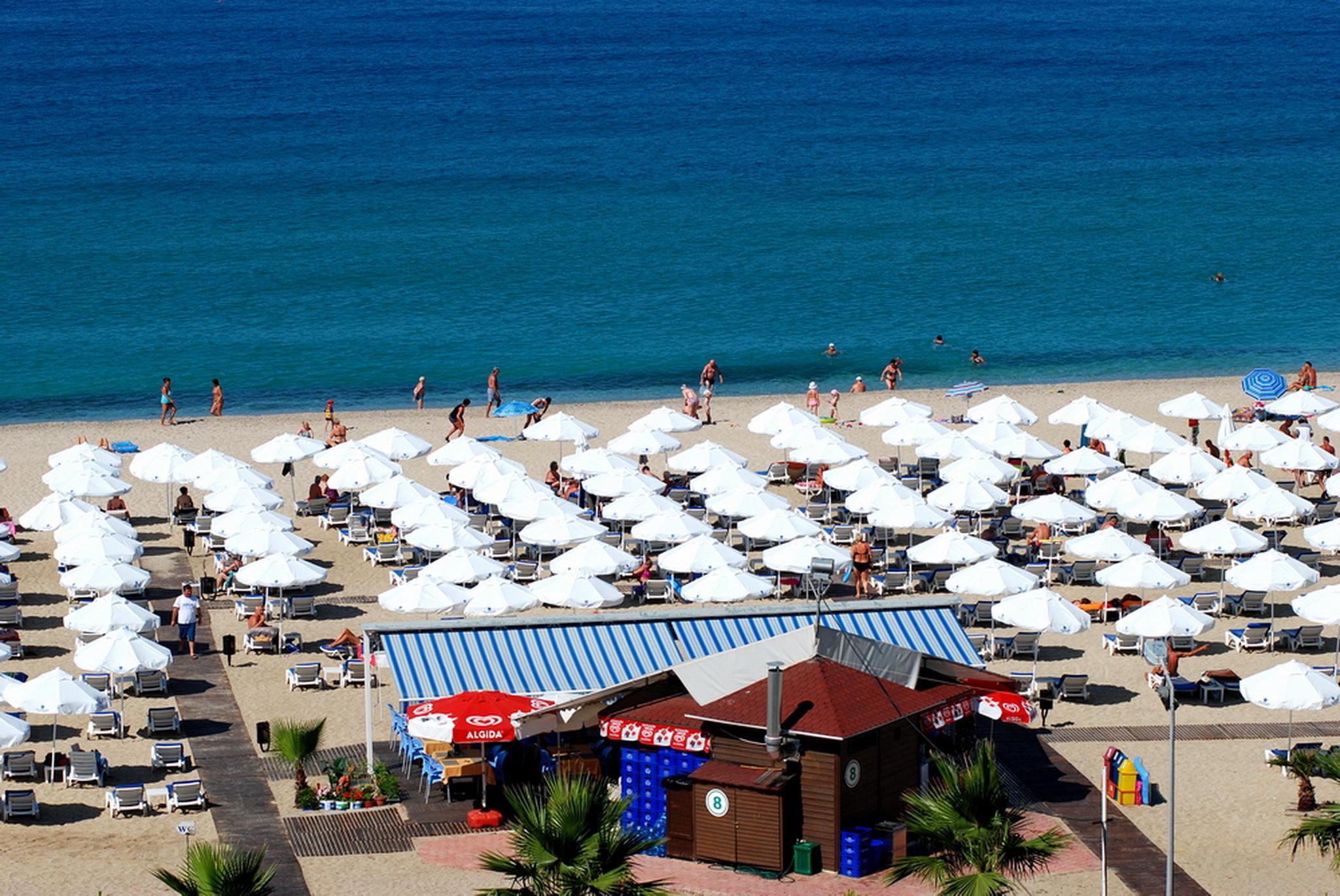 Hatipoglu Beach Hotel Alanya Bagian luar foto